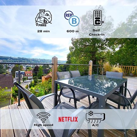 Le Bellevue - Beaux Appartements Avec Vue Splendide Palaiseau Eksteriør bilde